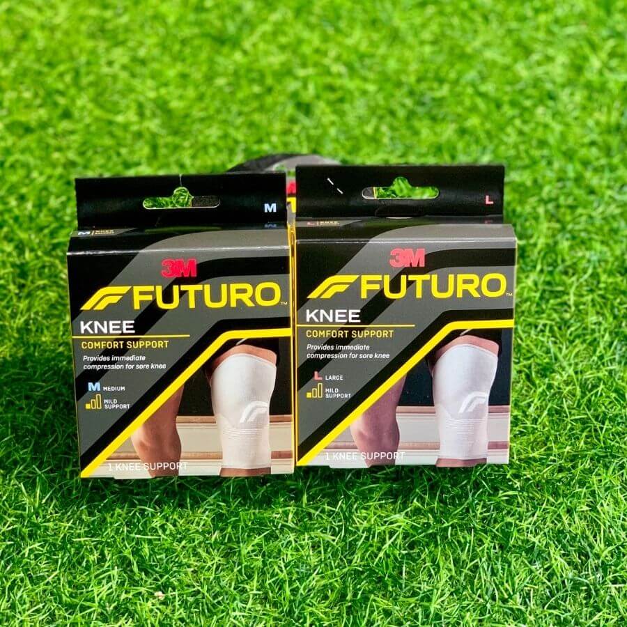 Bó gối cao cấp co giãn Futuro 76587ENR - Trắng